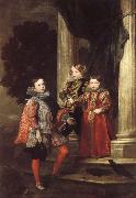 Anthony Van Dyck The Balbi Children Spain oil painting reproduction
